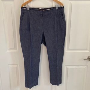 Jcrew chambray pant